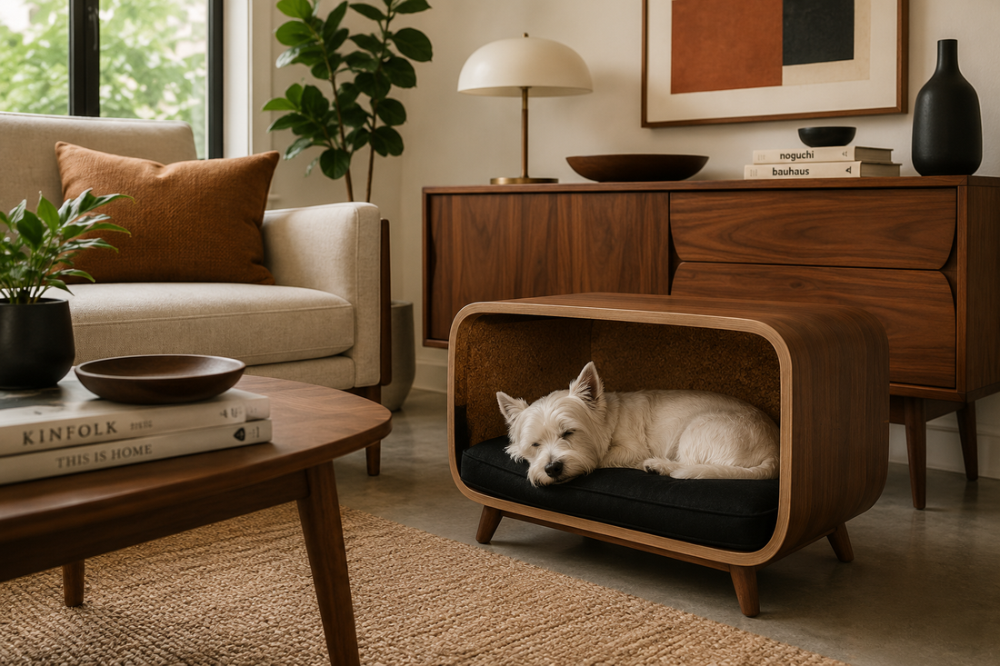Mid-Century Modern Pet Furniture for a Dog-Friendly Home
