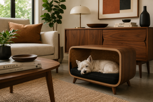 Mid-Century Modern Pet Furniture for a Dog-Friendly Home